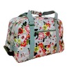 Flower print trolley travel bag fujian