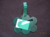 Flower shape Plastic bag tag /luggage tag /travelling tag
