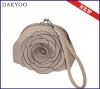 Flower shape handbags/Leather flower handbags