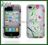 Flowers Silicone Case for iphone 4 4S