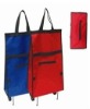 Foldable 600D shopping trolley bag