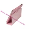 Foldable Grain leather case for ipad2 wholesale