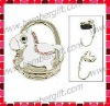 Foldable Hobby Horse Style Handbag Hook Purse Hanger Holder