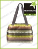 Foldable Striped Art Shopping Bag