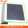 Foldable and rotatable smart front cover for Ipad2