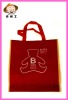 Foldable cute designer cotton custom shopping bag pattern