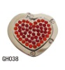 Foldable heart shape purse hanger  GH036