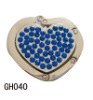 Foldable heart shape purse hanger  GH040