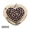 Foldable heart shape purse hanger  GH042