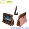 Foldable leather case for iPad