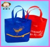 Foldable non-woven fabric resuable canvas shopping bag pattern