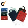 Foldable nonwoven shopping bag