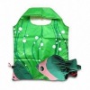 Folded Shopping Bag in Hot Animal Polyester, Eco-friendly and Fashionable, Ideal for Promotions