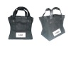Folded promotional non woven shopping bag