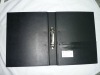 Folder style portfolio with binder