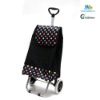 Folding Travel Trolley Bag With Colorful Polka Dot