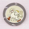 Folding cartoon Animals of the chinese zodiac Alloy Handbag Hook Holder/ purse hook