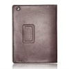 Folding design leather case for ipad 2 2nd with many colors