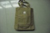 Folding non-woven bag like purse