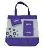 Folding nonwoven shopping bag
