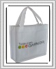 Folding nonwoven shopping bag