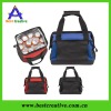 Folding plastic  insulated cooler can  beer tin cooler bag with plastic handle