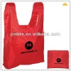 Folding polyester shirt bags