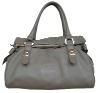 Foldover zip shoulder bags newest summer fashion leather bag 2012