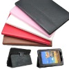 Folio Leather galaxy tab 6810 case with stand