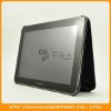 Folio soft Leather Book case cover skin with stand for samsung galaxy tablet 8.9' P7300/P7310, soft touch, 6 colors options, OEM
