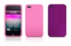 Food grade silicone gel case for iphone 4