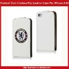 Football Club Chelsea Flip Leather Case For iPhone 4 4S