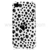 Footprint Pattern Hard Plastic Case for iPhone 4