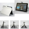 For Amazon Kindle Fire newest Leather Case white