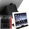 For Apple iPad 2 leather case--top layer cow leather material