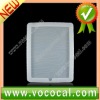 For Apple iPad New White Silicone Back Case Cover Skin