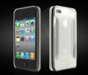 For Apple iPhone 4 4S Grey TPU Mobile Phone Case