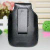 For BlackBerry 8900/8520 Belt clip Leather Case with High Quality