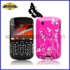 For BlackBerry Bold 9900, Floral Butterfly Case Cover, New Arrival, High Quality, Laudtec