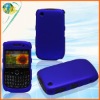 For Blackberry Curve 8520 9300 solid blue rubberized color crystal hard cover