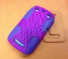 For Blackberry Curve 9360 Case Curve 9360 MESH PC SILICONE combo hybrid case