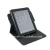 For HP Touchpad latest leather case with 360 degree rotation standing NO.89634 black