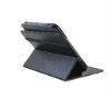 For HP Touchpad latest leather case with 360 degree rotation standing NO.89634 blue