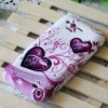 For HTC Bliss(Glamor) Mobile phone TPU Case Colourful Butterflies and Flowers Pattern
