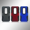 For HTC EVO 3D Cell Phone case (the best combination of silicone case and mesh cover)