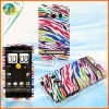 For HTC EVO 4G colorful zebra water print case