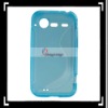 For HTC G11 S-type Hard Case Protection Blue