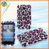 For HTC Inspire 4g/desire hd leopard Snap-on Leather mobile phone case