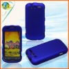 For HTC My touch 4G blue color solid rubberized hard case