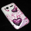 For HTC Radar 4G Heart Pattern Soft TPU Case 2011 Christmas Gift